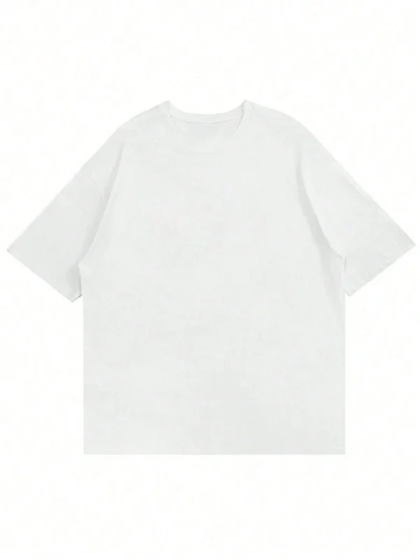 T-shirt col rond imprimé floral été 2025 – Image 5