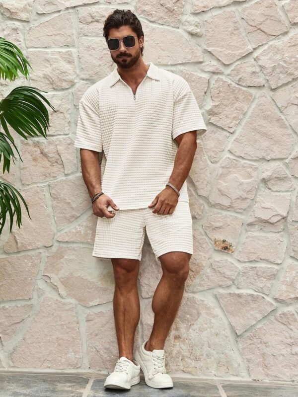 Manfinity KASUA Haut & short texturé – Image 5