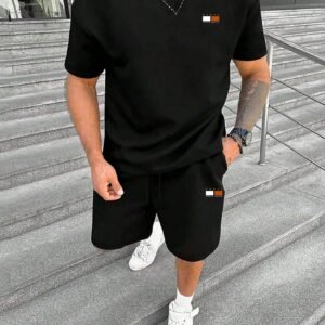 Manfinity Ensemble t-shirt casual short resserrable