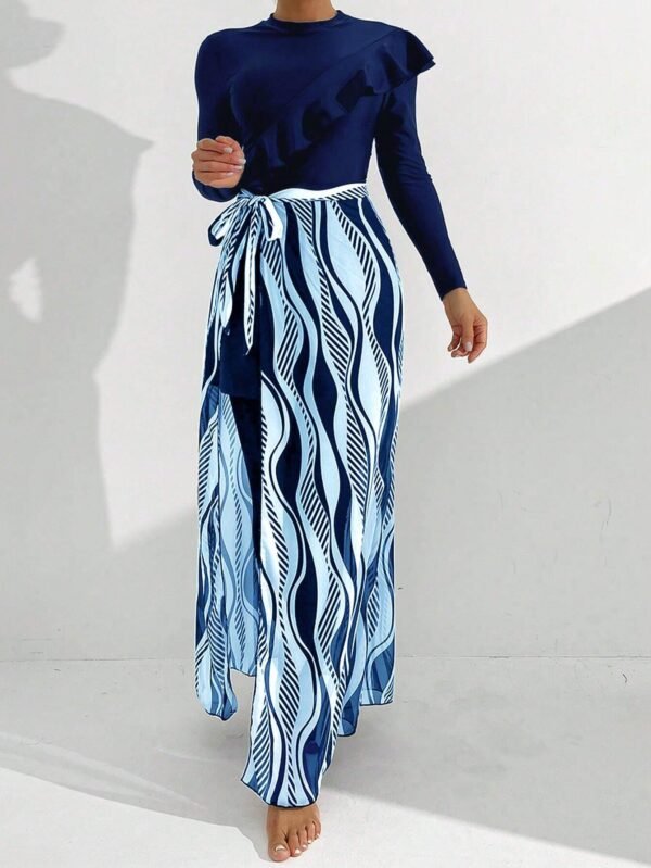 Swim Shayni Burkini 3 pièces volants jupe