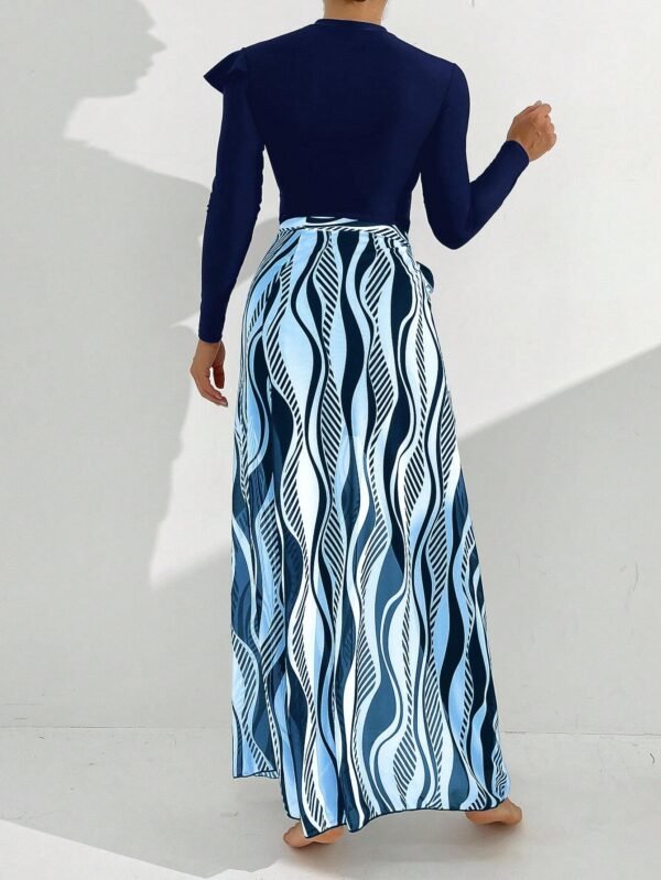 Swim Shayni Burkini 3 pièces volants jupe – Image 2