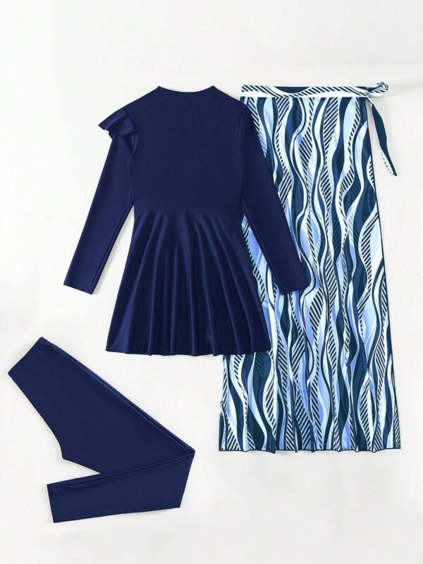 Swim Shayni Burkini 3 pièces volants jupe – Image 6