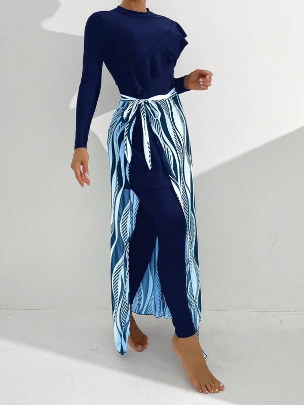 Swim Shayni Burkini 3 pièces volants jupe – Image 7