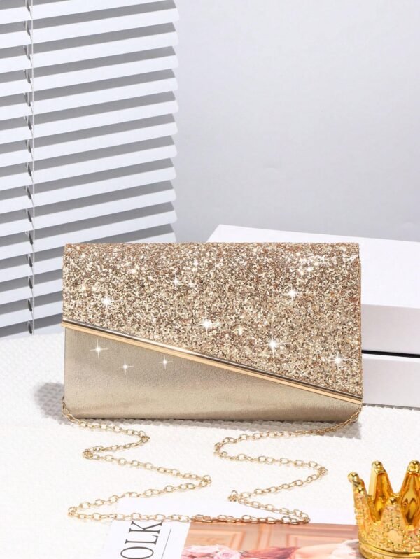 Sac seau casual strass perles – Image 5