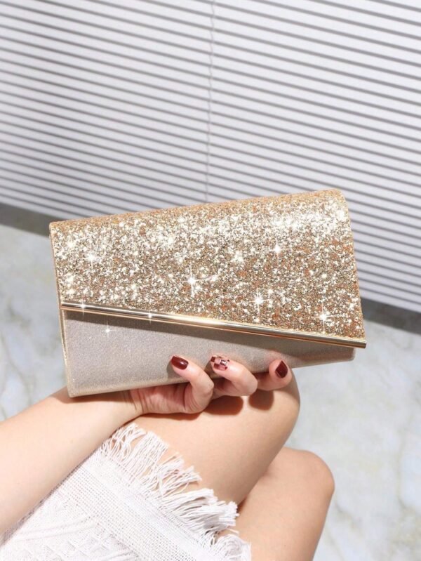 Sac seau casual strass perles – Image 10