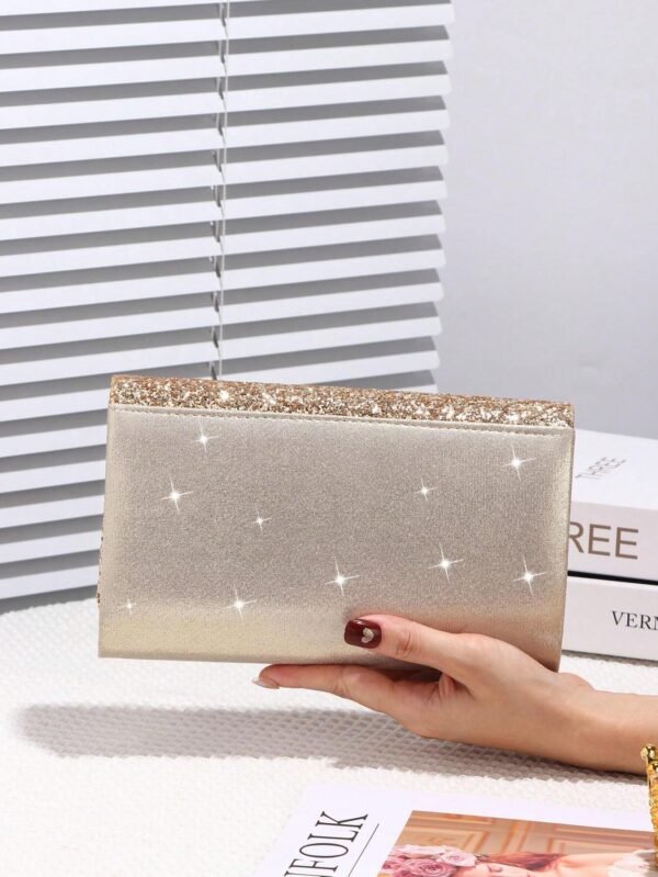 Sac seau casual strass perles – Image 15