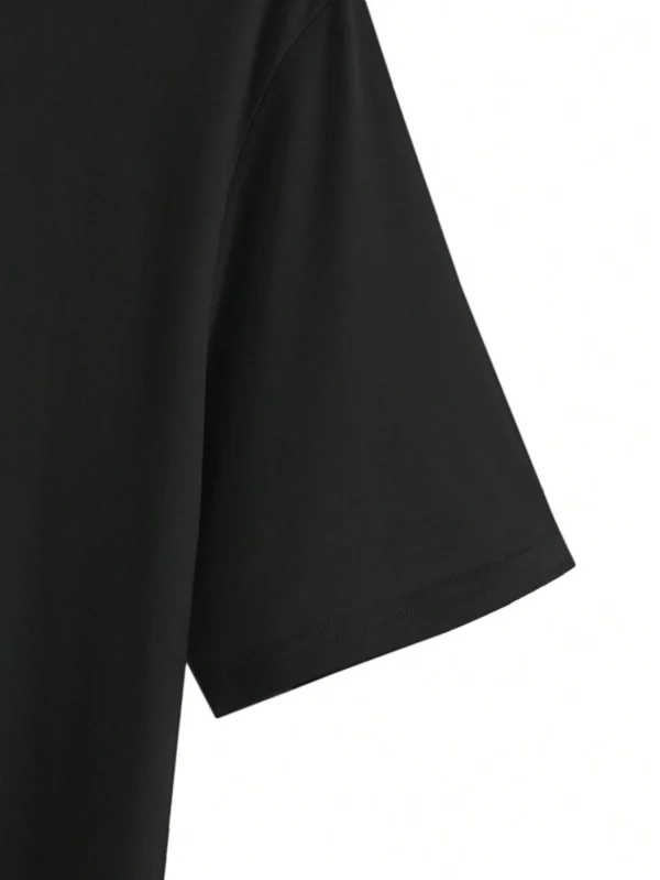 Manfinity Ensemble t-shirt lettres short élastique – Image 7