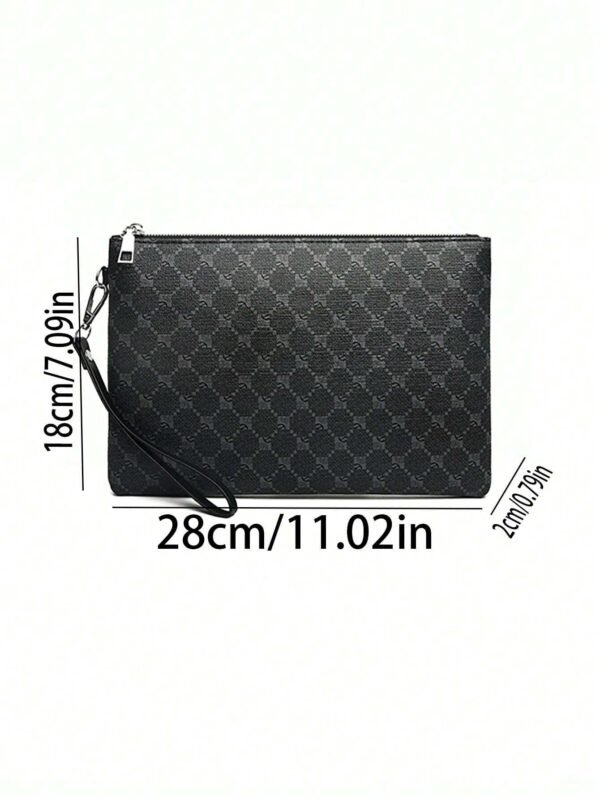 Sac embrayage sac à main PU imprimé – Image 4