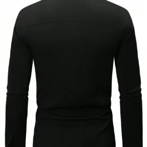 Manfinity Chemise manches longues unie