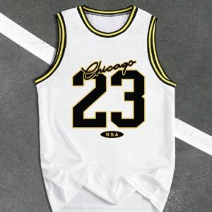 Manfinity Débardeur basket lettres 23