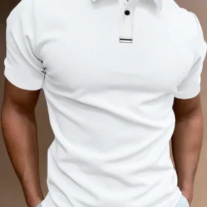 Manfinity Polo bords contrastés golf