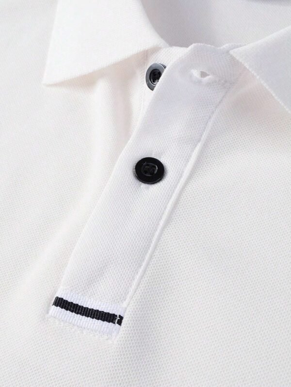 Manfinity Polo bords contrastés golf – Image 5