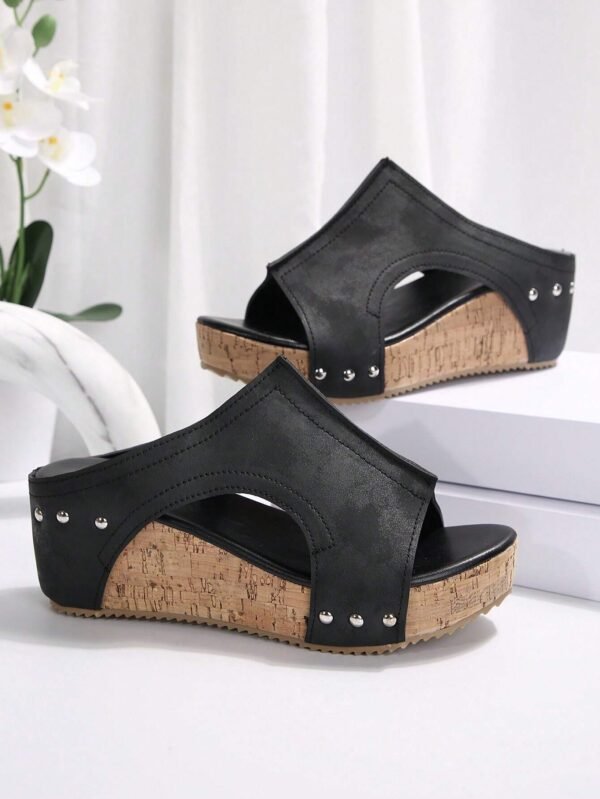 RALSWNAY Sandales talons compensés – Image 8
