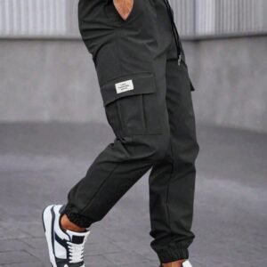 Manfinity LEGND Pantalon Cargo sergé imprimé