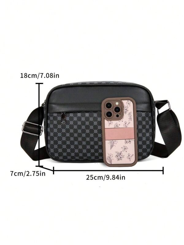 Nouveau sac banane PU noir – Image 10