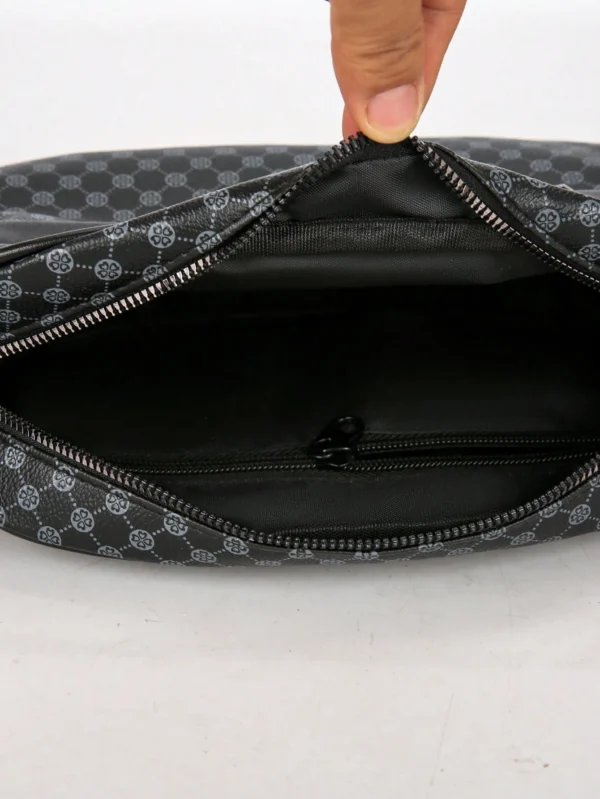 Nouveau sac banane PU noir – Image 7