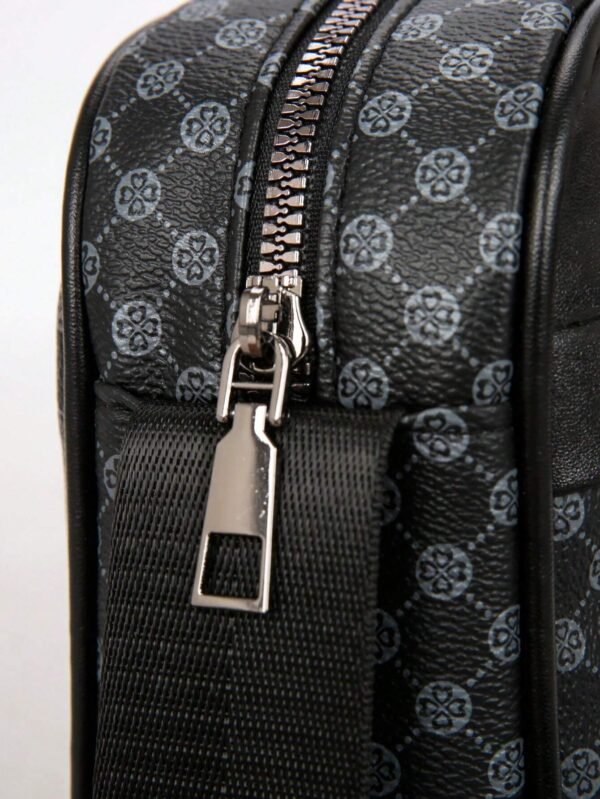 Nouveau sac banane PU noir – Image 3