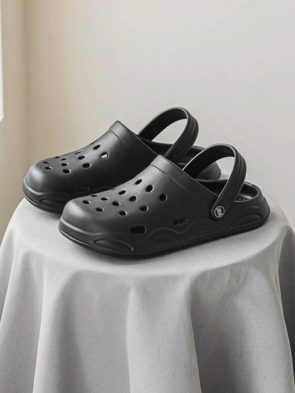 Sandales creuses tongs été hommes semelle épaisse – Image 9