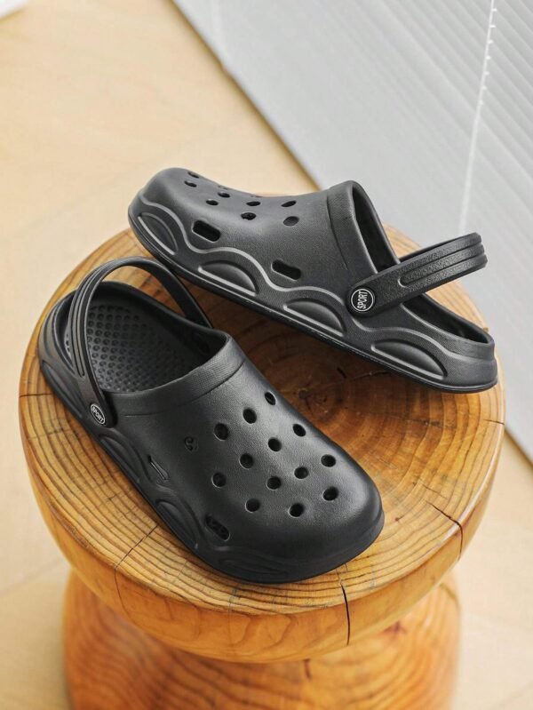 Sandales creuses tongs été hommes semelle épaisse – Image 10