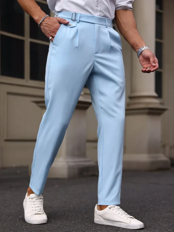 Manfinity Bizformal Pantalon costume uni simple