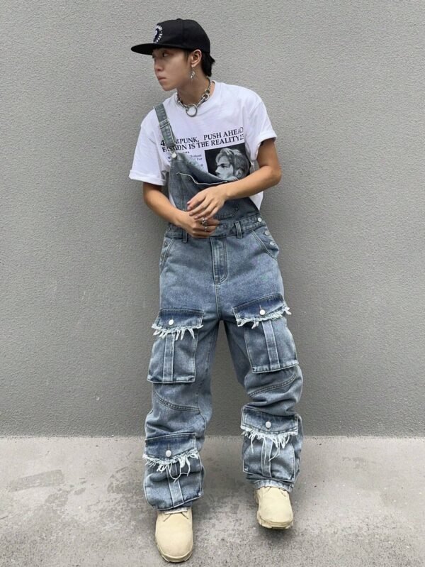 Manfinity EMRG Combinaison jean vintage – Image 3