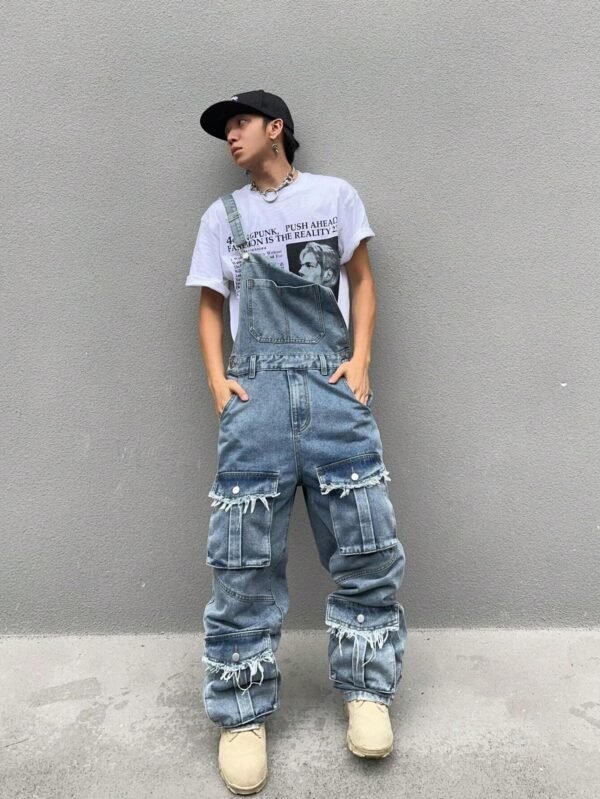 Manfinity EMRG Combinaison jean vintage – Image 5