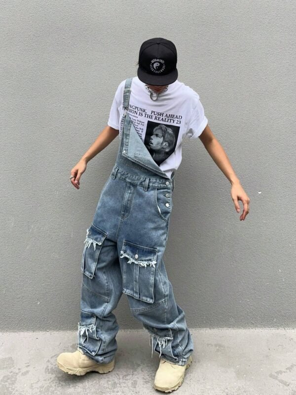 Manfinity EMRG Combinaison jean vintage – Image 7