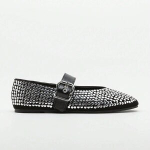 Chaussures plates paillettes confortables