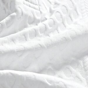 Manfinity Polo blanc texturé été