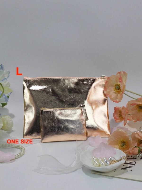 Portefeuille Champagne Or Laser Étanche – Image 4