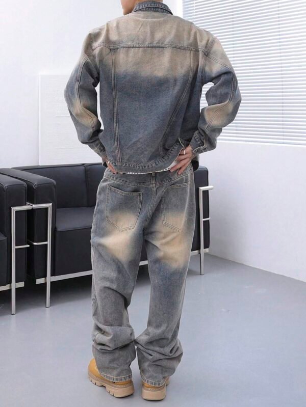 Manfinity Hypemode Tenue denim manches longues pantalon – Image 2