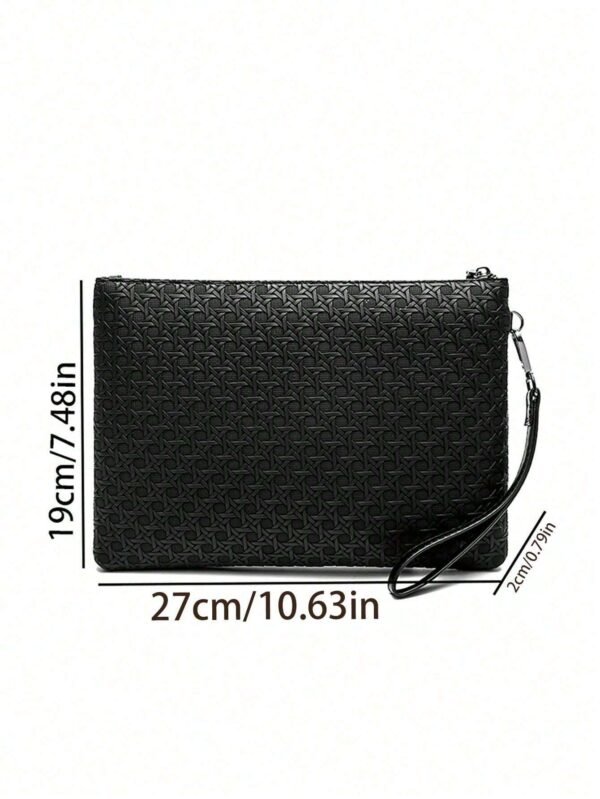 Sac poignet embossé PU multifonction – Image 23