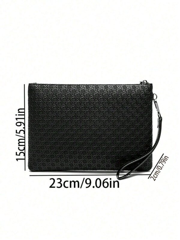 Sac poignet embossé PU multifonction – Image 22