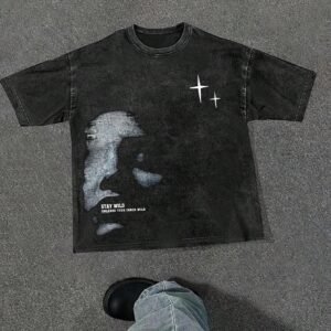 Manfinity EMRG T-shirt graphique col ras du cou