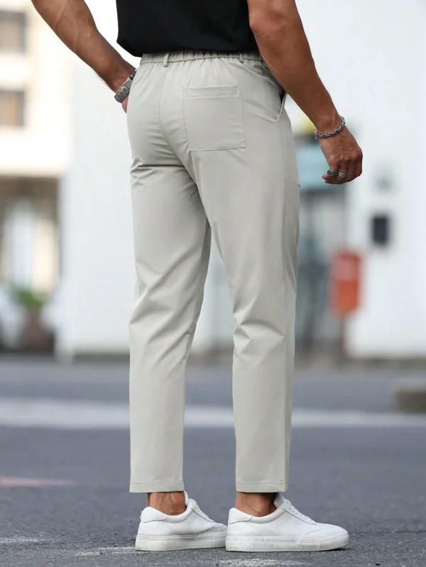Manfinity Mode Pantalon habillé ajusté uni – Image 2