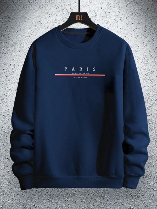 Manfinity Sweatshirt ample imprimé lettres – Image 5