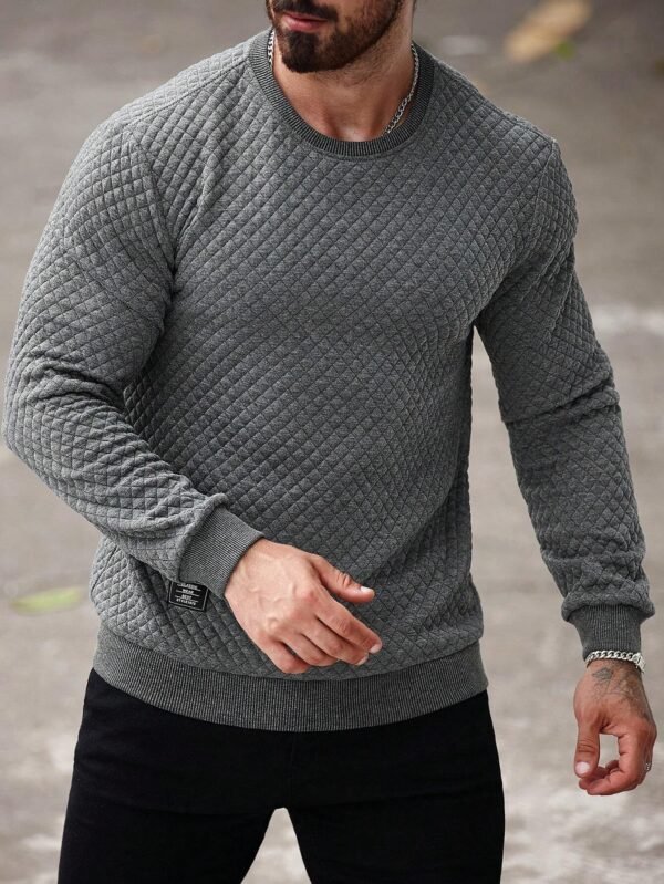 Manfinity Sweat-shirt casual minimaliste – Image 5