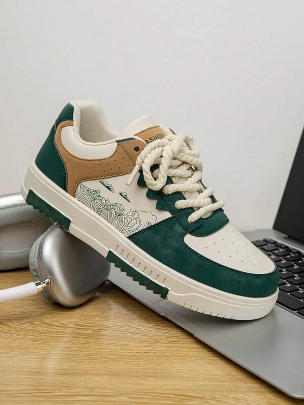 Baskets imprimé aléatoire tendance – Image 5