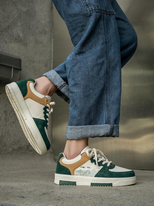 Baskets imprimé aléatoire tendance – Image 10