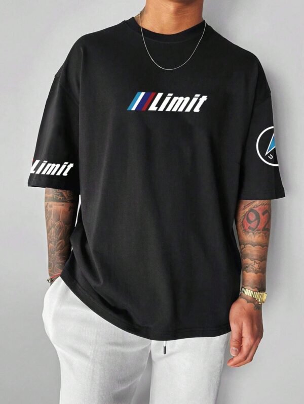Manfinity Dauomo T-shirt voiture slogan – Image 2