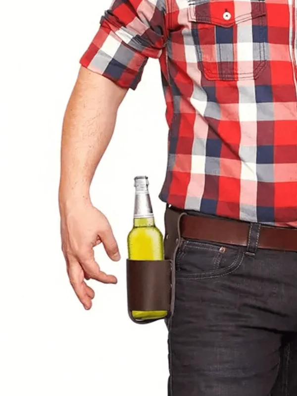 Étui PU classique porte-bouteille banane – Image 2