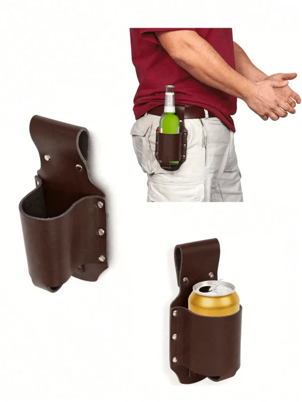 Étui PU classique porte-bouteille banane