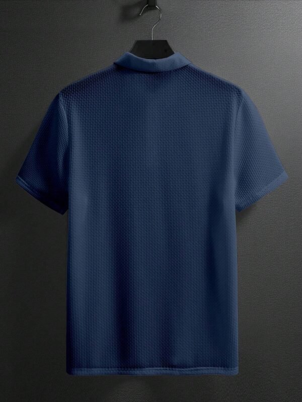 Manfinity Polo unicolore texturé golf – Image 2
