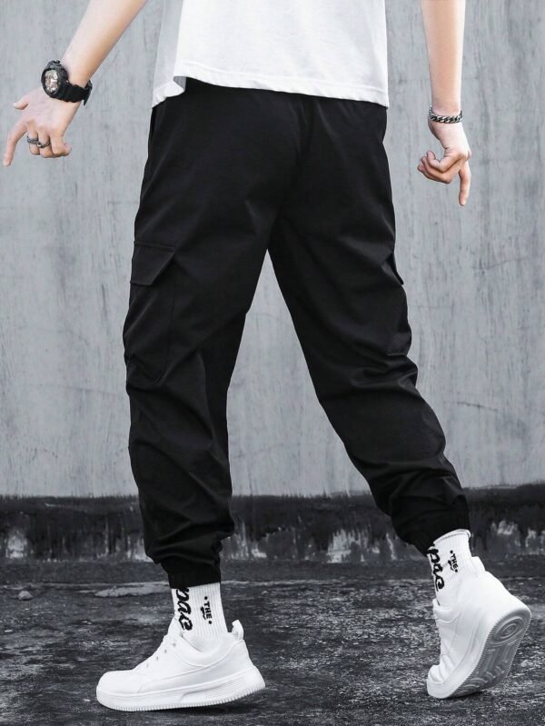 Manfinity EMRG Pantalon décontracté à cordon – Image 2