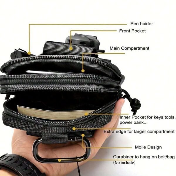 Sac banane fin rangement téléphone – Image 13