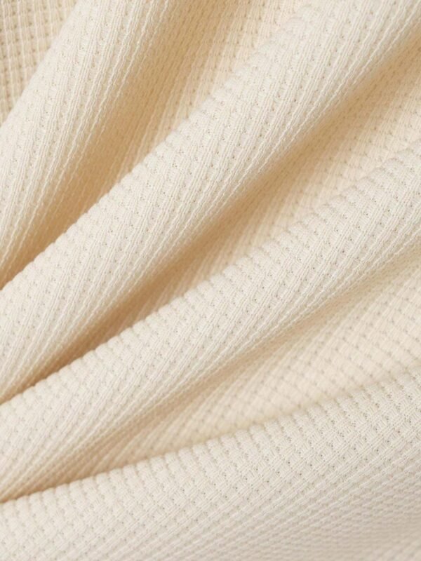 Polo zip & pantalon nid d’abeille – Image 12