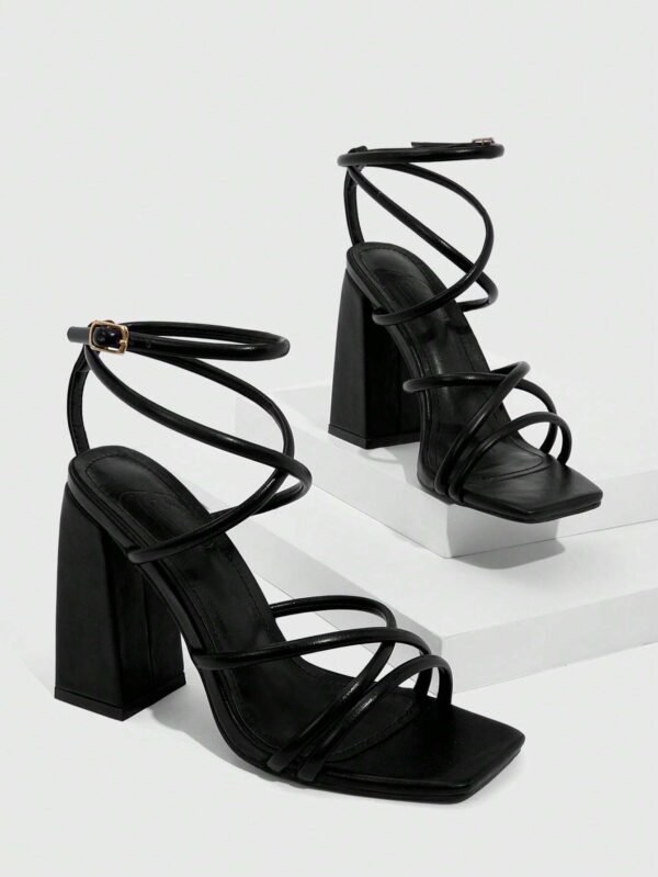 CUCCOO SZL Sandales talon fin minimalistes été – Image 4