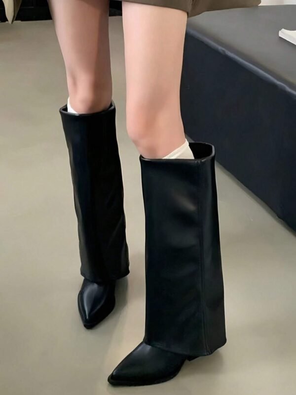 Bottes pattes d'éléphant été noires