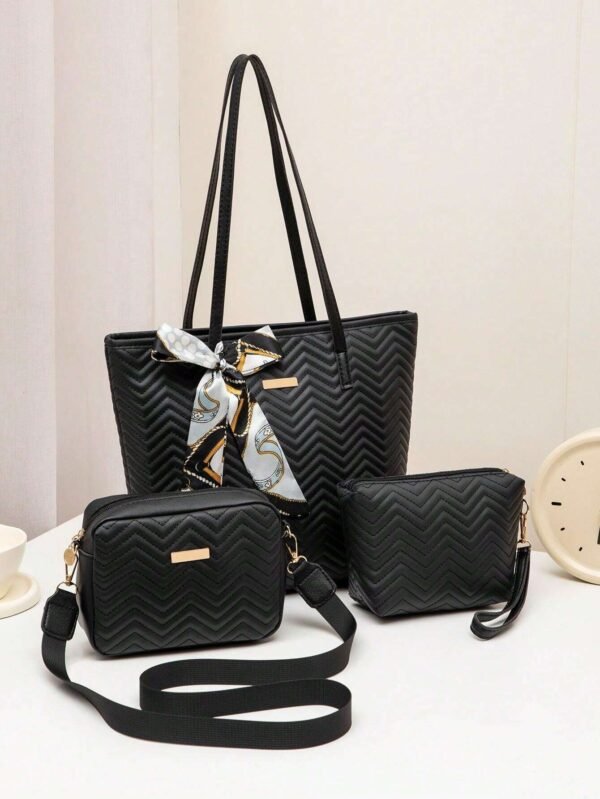 3 pièces sac soie femme – Image 8