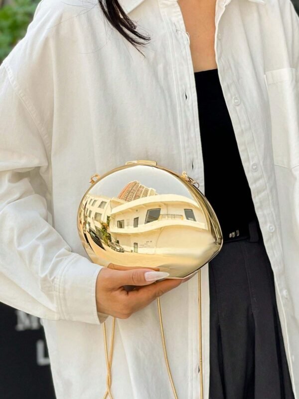 Sac seau luxe strass perles – Image 14